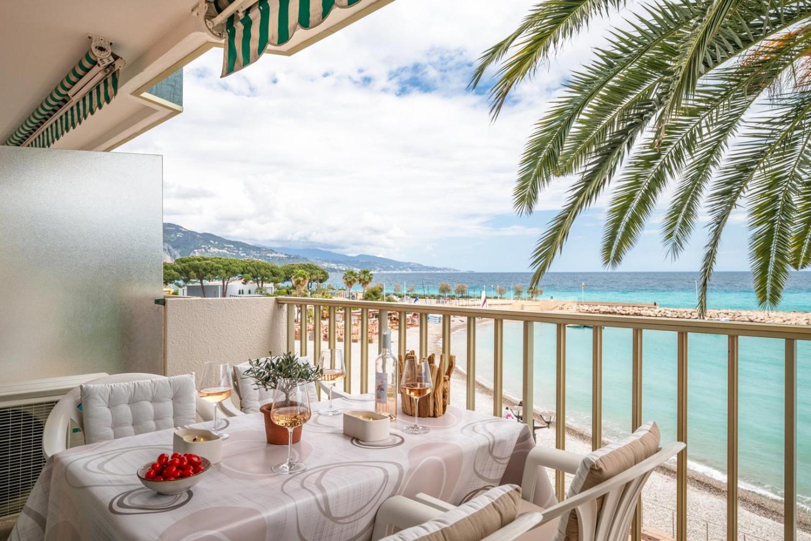 Le Coq Ligures - Air Conditioning - Seafront - Wifi Roquebrune-Cap-Martin Exterior photo